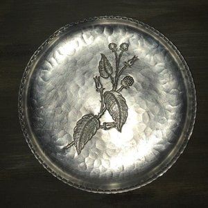 Excellent Wrought Faberware Hammered Aluminum Plate